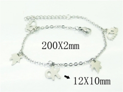 HY Wholesale Bracelets 316L Stainless Steel Jewelry Bracelets-HY39B0827HLZ