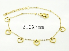 HY Wholesale Bracelets 316L Stainless Steel Jewelry Bracelets-HY34B0101JNT