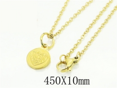 HY Wholesale Necklaces Stainless Steel 316L Jewelry Necklaces-HY74N0089KL