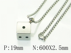 HY Wholesale Necklaces Stainless Steel 316L Jewelry Necklaces-HY41N0133HKF