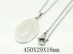 HY Wholesale Necklaces Stainless Steel 316L Jewelry Necklaces-HY74N0051LLX