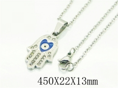 HY Wholesale Necklaces Stainless Steel 316L Jewelry Necklaces-HY74N0033MQ