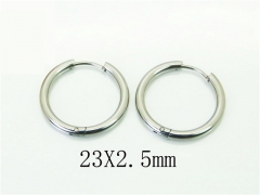 HY Wholesale Earrings 316L Stainless Steel Popular Jewelry Earrings-HY72E0058HMW