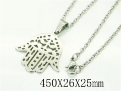 HY Wholesale Necklaces Stainless Steel 316L Jewelry Necklaces-HY74N0032KL