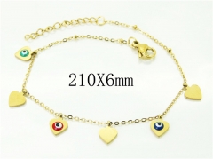 HY Wholesale Bracelets 316L Stainless Steel Jewelry Bracelets-HY34B0082KOB