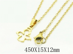 HY Wholesale Necklaces Stainless Steel 316L Jewelry Necklaces-HY74N0118JO