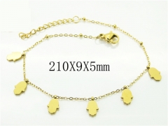 HY Wholesale Bracelets 316L Stainless Steel Jewelry Bracelets-HY34B0107JN