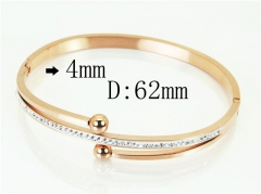 HY Wholesale Bangles Jewelry Stainless Steel 316L Fashion Bangle-HY19B1077HMF