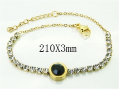 HY Wholesale Bracelets 316L Stainless Steel Jewelry Bracelets-HY34B0065LOQ