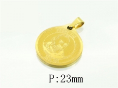 HY Wholesale Pendant Jewelry 316L Stainless Steel Jewelry Pendant-HY12P1663KA