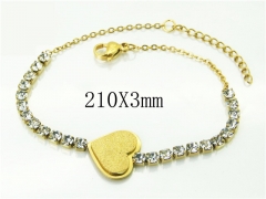 HY Wholesale Bracelets 316L Stainless Steel Jewelry Bracelets-HY34B0056LOV