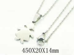 HY Wholesale Necklaces Stainless Steel 316L Jewelry Necklaces-HY74N0036IO