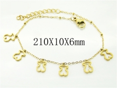 HY Wholesale Bracelets 316L Stainless Steel Jewelry Bracelets-HY34B0100JNY