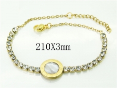 HY Wholesale Bracelets 316L Stainless Steel Jewelry Bracelets-HY34B0058MV