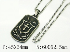 HY Wholesale Necklaces Stainless Steel 316L Jewelry Necklaces-HY41N0135HHW