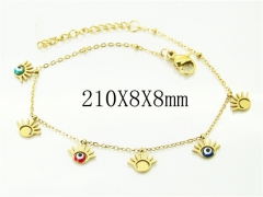 HY Wholesale Bracelets 316L Stainless Steel Jewelry Bracelets-HY34B0076KOW