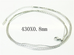 HY Wholesale Necklaces Stainless Steel 316L Jewelry Necklaces-HY09N1371OE