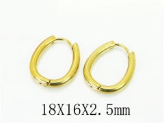 HY Wholesale Earrings 316L Stainless Steel Popular Jewelry Earrings-HY75E0036JLD