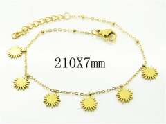 HY Wholesale Bracelets 316L Stainless Steel Jewelry Bracelets-HY34B0088KNW