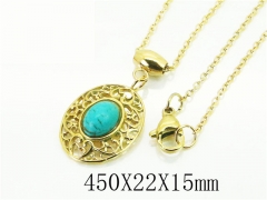 HY Wholesale Necklaces Stainless Steel 316L Jewelry Necklaces-HY92N0472HJR