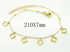 HY Wholesale Bracelets 316L Stainless Steel Jewelry Bracelets-HY34B0089JNA