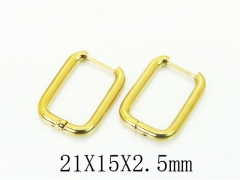 HY Wholesale Earrings 316L Stainless Steel Popular Jewelry Earrings-HY75E0027JN