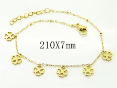 HY Wholesale Bracelets 316L Stainless Steel Jewelry Bracelets-HY34B0104JNE