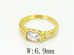 HY Wholesale Popular Rings Jewelry Stainless Steel 316L Rings-HY19R1255PC