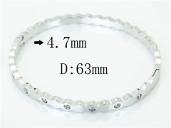 HY Wholesale Bangles Jewelry Stainless Steel 316L Fashion Bangle-HY09B1249HJZ