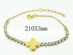 HY Wholesale Bracelets 316L Stainless Steel Jewelry Bracelets-HY34B0051LO