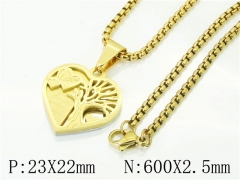 HY Wholesale Necklaces Stainless Steel 316L Jewelry Necklaces-HY09N1414HHX