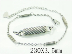 HY Wholesale Bracelets 316L Stainless Steel Jewelry Bracelets-HY39B0835HLU