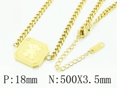 HY Wholesale Necklaces Stainless Steel 316L Jewelry Necklaces-HY80N0661NLQ