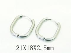 HY Wholesale Earrings 316L Stainless Steel Popular Jewelry Earrings-HY75E0053JI