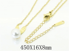 HY Wholesale Necklaces Stainless Steel 316L Jewelry Necklaces-HY09N1362HSS