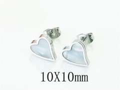 HY Wholesale Earrings 316L Stainless Steel Popular Jewelry Earrings-HY80E0761JL