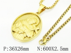 HY Wholesale Necklaces Stainless Steel 316L Jewelry Necklaces-HY09N1388HWW