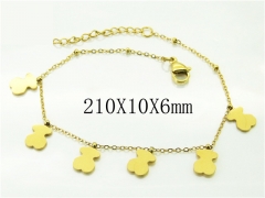 HY Wholesale Bracelets 316L Stainless Steel Jewelry Bracelets-HY34B0096JNY