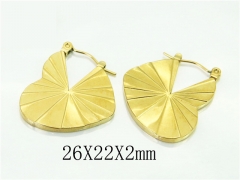 HY Wholesale Earrings 316L Stainless Steel Popular Jewelry Earrings-HY70E1313LW