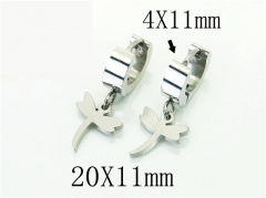 HY Wholesale Earrings 316L Stainless Steel Popular Jewelry Earrings-HY72E0068ILQ