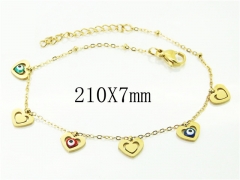 HY Wholesale Bracelets 316L Stainless Steel Jewelry Bracelets-HY34B0077KOE