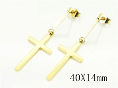 HY Wholesale Earrings 316L Stainless Steel Popular Jewelry Earrings-HY24E0075MW