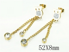 HY Wholesale Earrings 316L Stainless Steel Earrings-HY60E1155KLQ