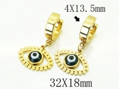 HY Wholesale Earrings 316L Stainless Steel Earrings-HY60E1010JX