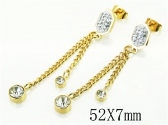 HY Wholesale Earrings 316L Stainless Steel Earrings-HY60E1118KLC