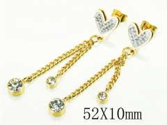 HY Wholesale Earrings 316L Stainless Steel Earrings-HY60E1108KLU