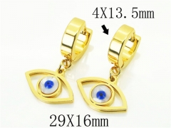 HY Wholesale Earrings 316L Stainless Steel Earrings-HY60E1012JJS