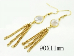 HY Wholesale Earrings 316L Stainless Steel Earrings-HY60E1051KLA