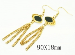 HY Wholesale Earrings 316L Stainless Steel Earrings-HY60E1072KLS