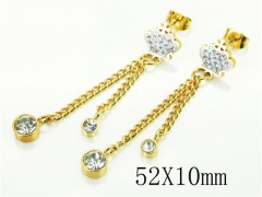 HY Wholesale Earrings 316L Stainless Steel Earrings-HY60E1115KL